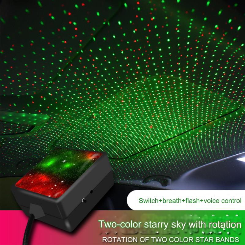 (✨Christmas Sales🎁)Star Light Projector Party Lights USB LED Light Interior Lighting LED Interior Car Lights - Image 7