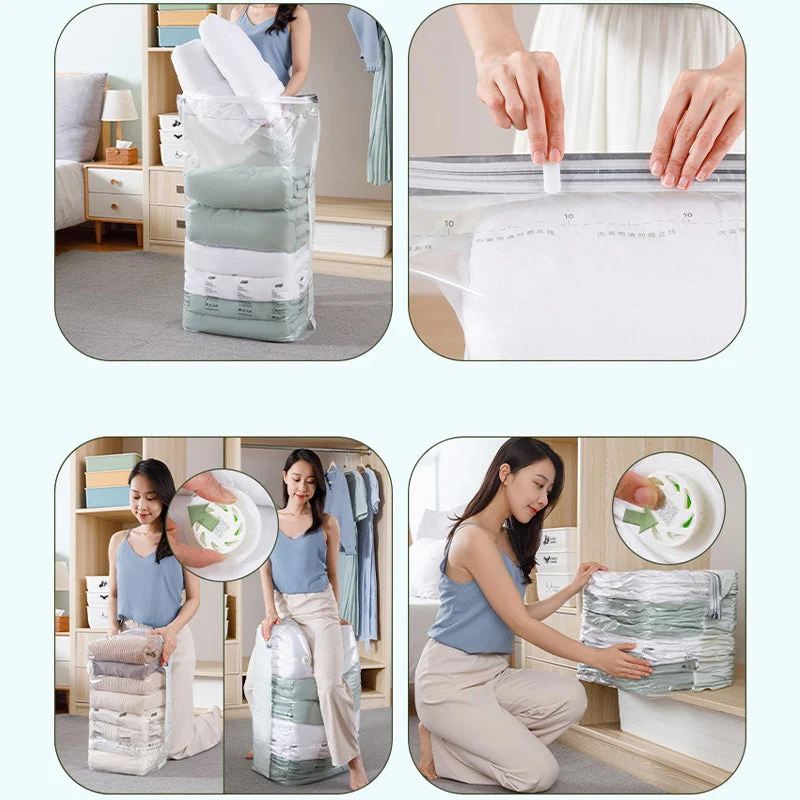 🔥2025 Household Essentials🔥5-piece reusable non-vacuum compression storage bags. - Image 8
