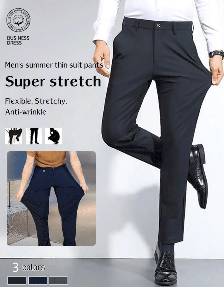 🔥Last day promotion 50% off🔥Men's High Stretch Classic Pants(Buy 2 Free Shipping) - Image 2