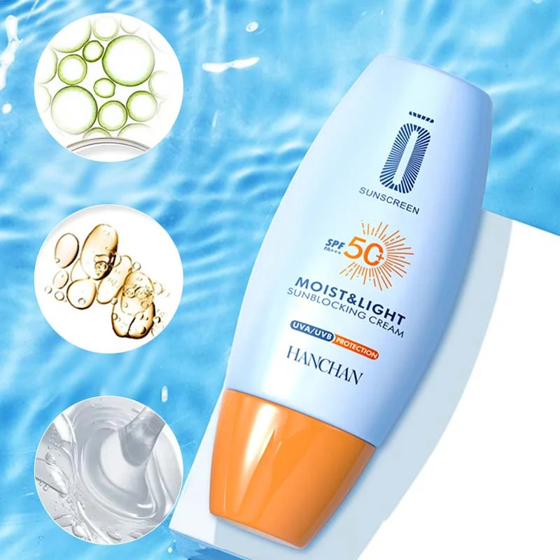 SPF50+ Hydrating Sunscreen Cream - Image 3