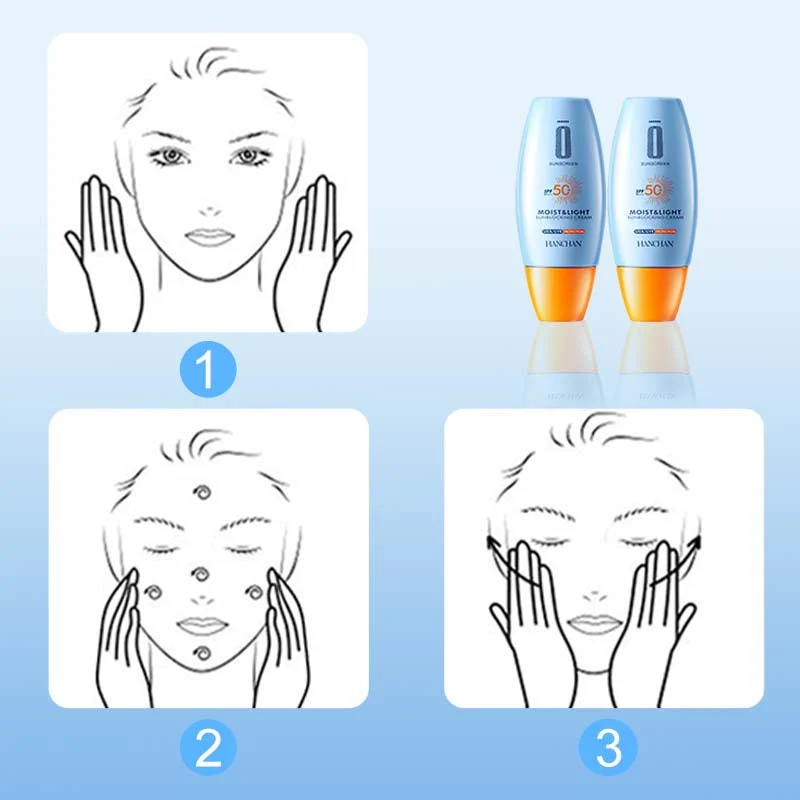 SPF50+ Hydrating Sunscreen Cream - Image 8