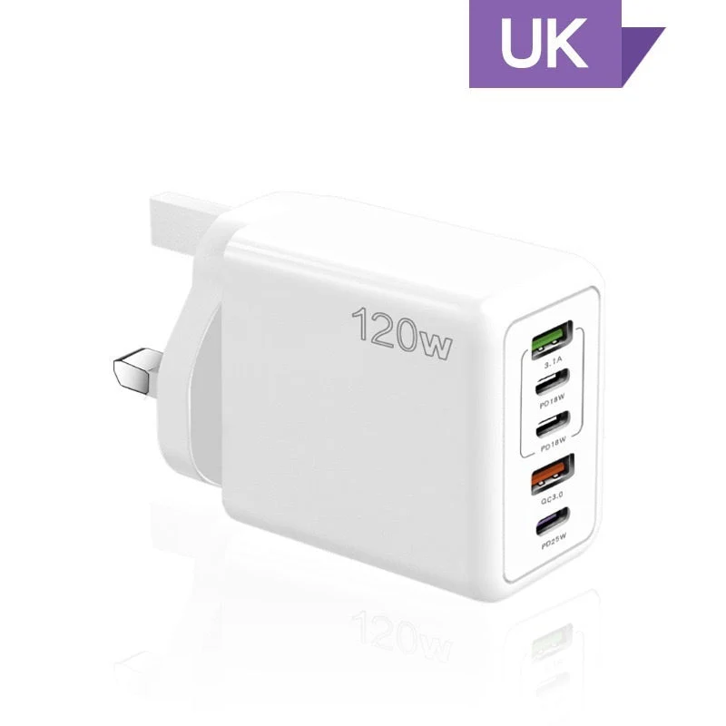 120W Fast Charger with 5 Ports⚡ - Image 10