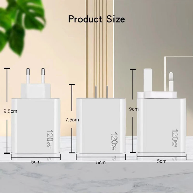 120W Fast Charger with 5 Ports⚡ - Image 8