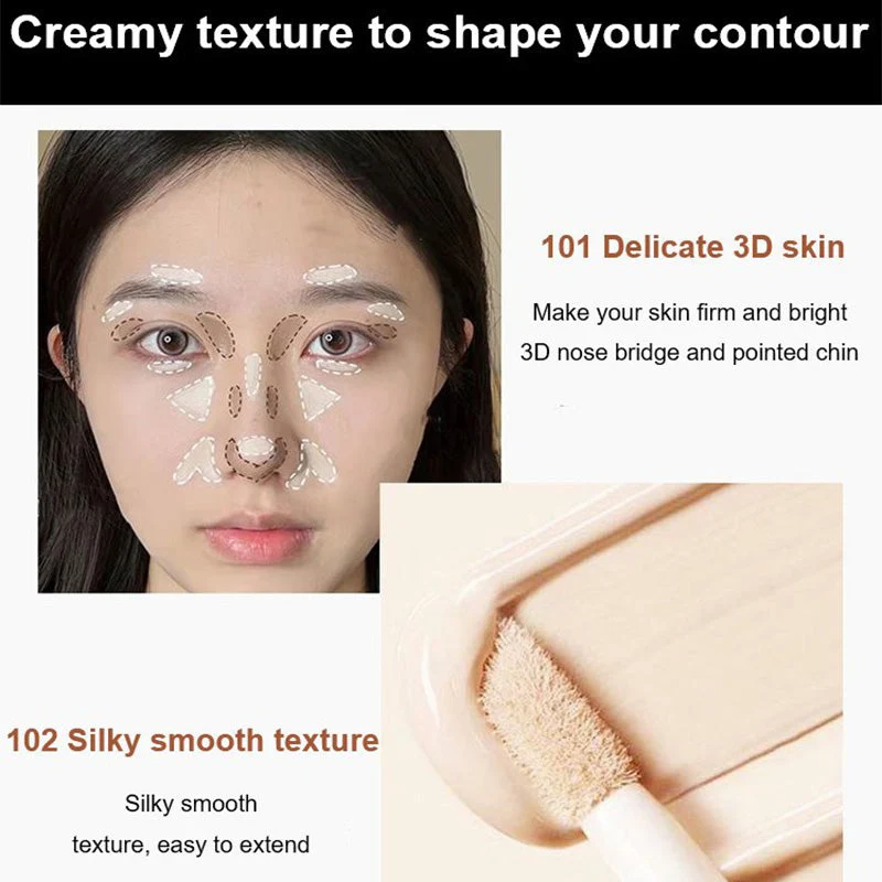 Liquid Highlighting & Contouring Creamy Concealer Stick😍 - Image 3