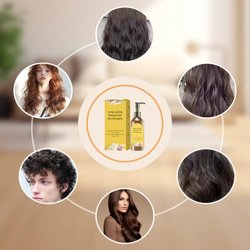 Long Lasting Natural Hair Dye Shampoo - Image 7