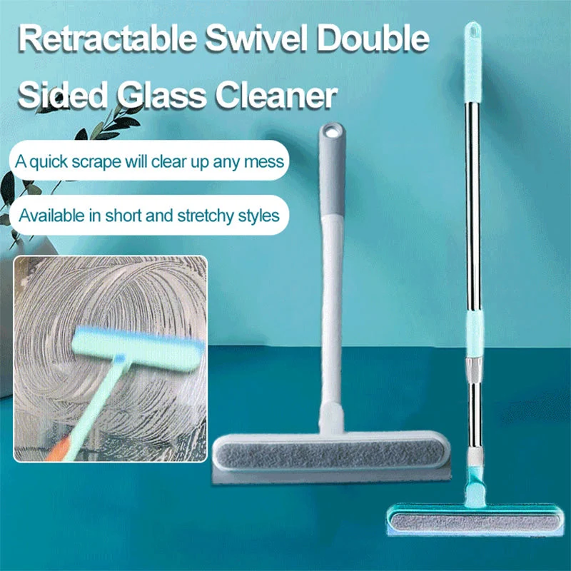 🔥New Year Special 49% OFF🔥Stretchable Rotating Double-sided Glass Cleaning Tool - Effortless Glass Cleaning at Your Fingertips - Image 5
