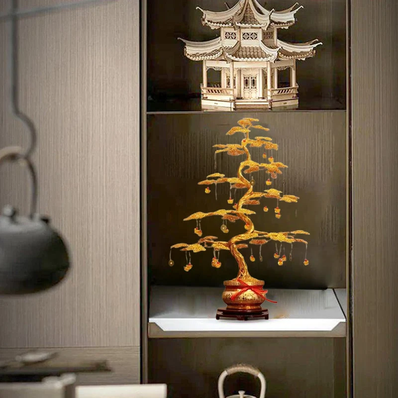 Rising Prosperity Fortune Tree Creative Ornament - Image 2