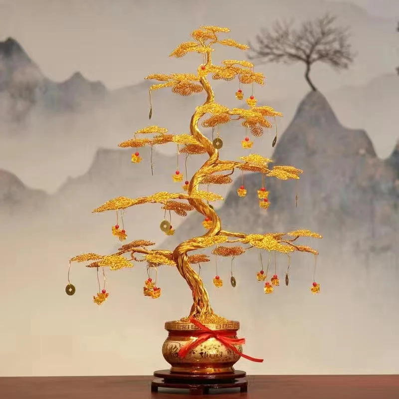 Rising Prosperity Fortune Tree Creative Ornament - Image 5