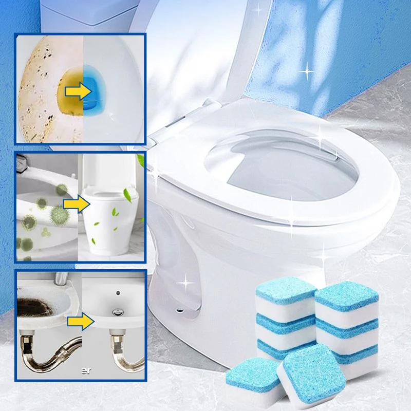 Toilet Cleaning Effervescent Tablets - No Need to Brush - Image 2