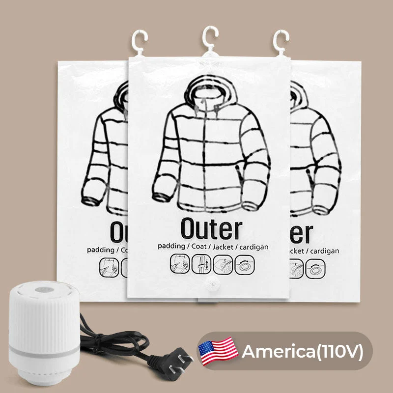 🥳 Hanging Vacuum Storage Bags 🔥(Reusable) - Image 16