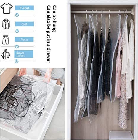 🥳 Hanging Vacuum Storage Bags 🔥(Reusable) - Image 3
