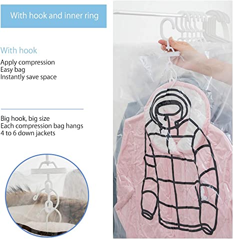 🥳 Hanging Vacuum Storage Bags 🔥(Reusable) - Image 5