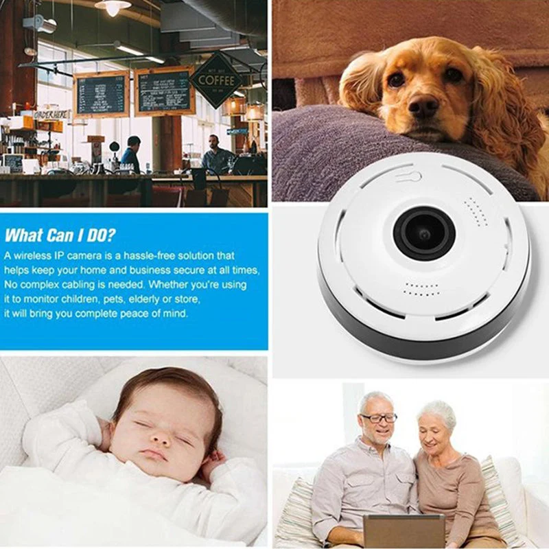 360-Degree Wireless Indoor Panoramic Camera - Image 6