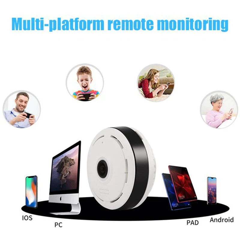 360-Degree Wireless Indoor Panoramic Camera - Image 8