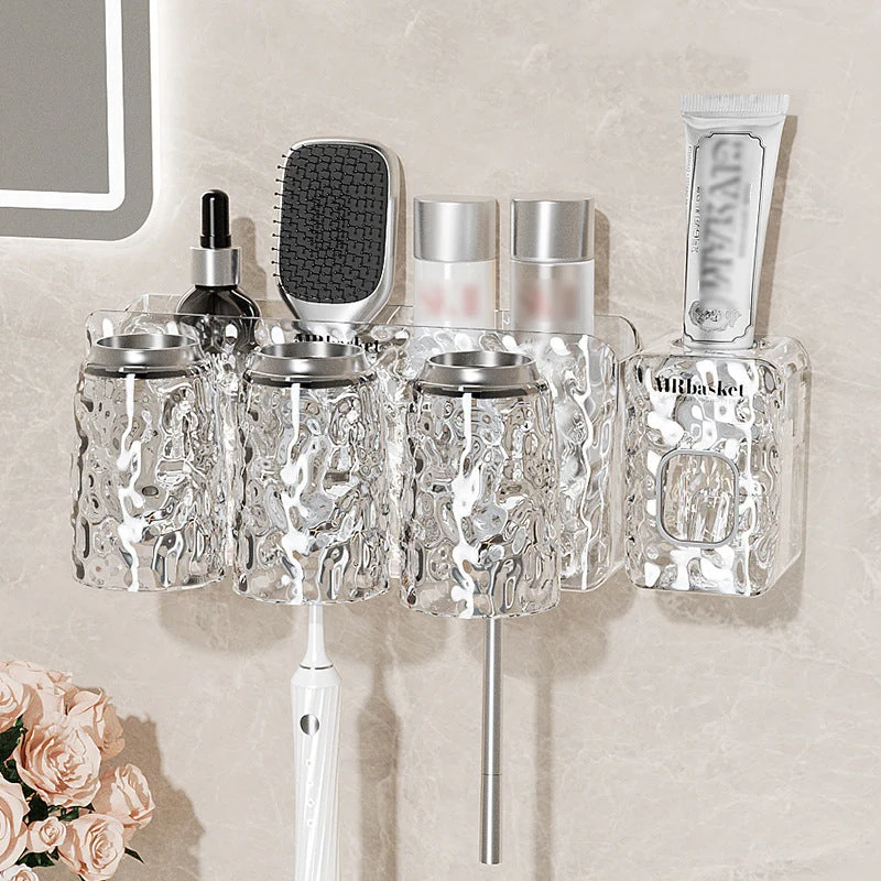 ✨Glacier Pattern Non Punching Toothbrush Shelf - Image 12
