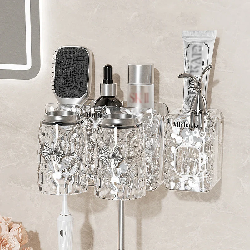 ✨Glacier Pattern Non Punching Toothbrush Shelf - Image 15