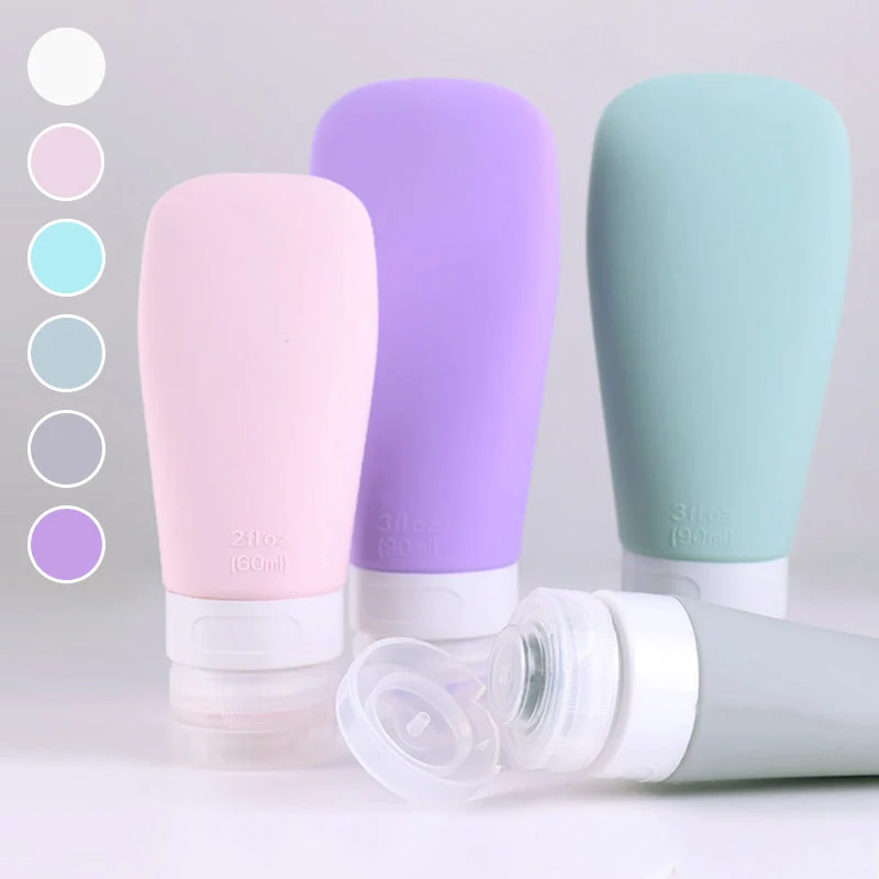 🌟Time-limited special offer🌟Portable Silicone Leak Proof Travel Bottles