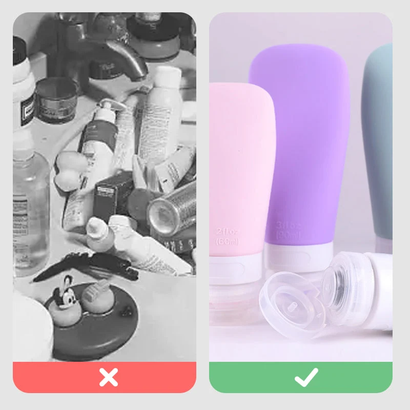 🌟Time-limited special offer🌟Portable Silicone Leak Proof Travel Bottles - Image 7