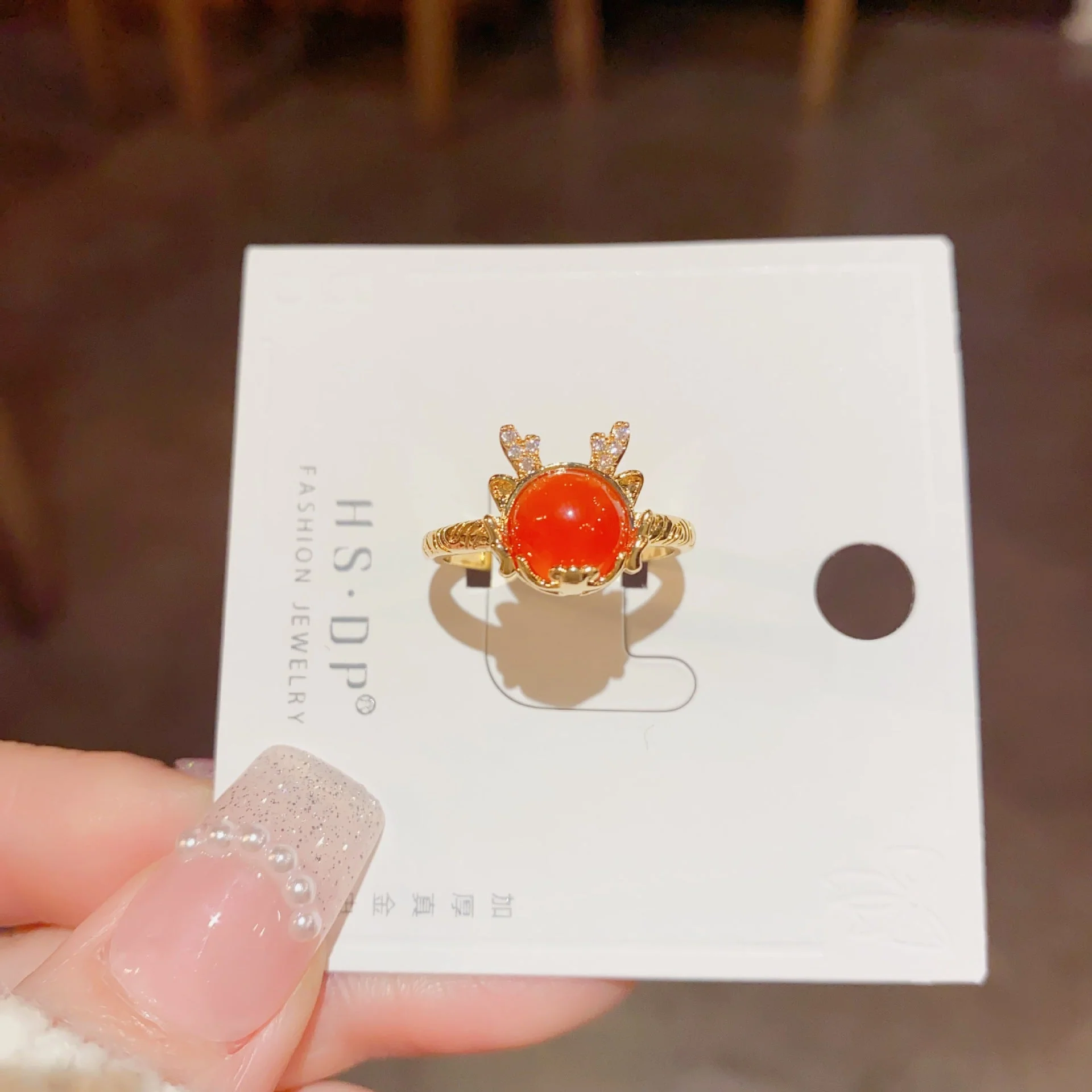 Women’s Cute Dragon Lucky Ring - Image 2