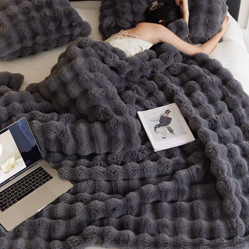 🎄🎅It's indispensable to keep warm at Christmas🎁 Soft Fluffy Blanket(Great Sale⛄BUY 2 Get 10% OFF + FREE SHIPPING) - Image 3