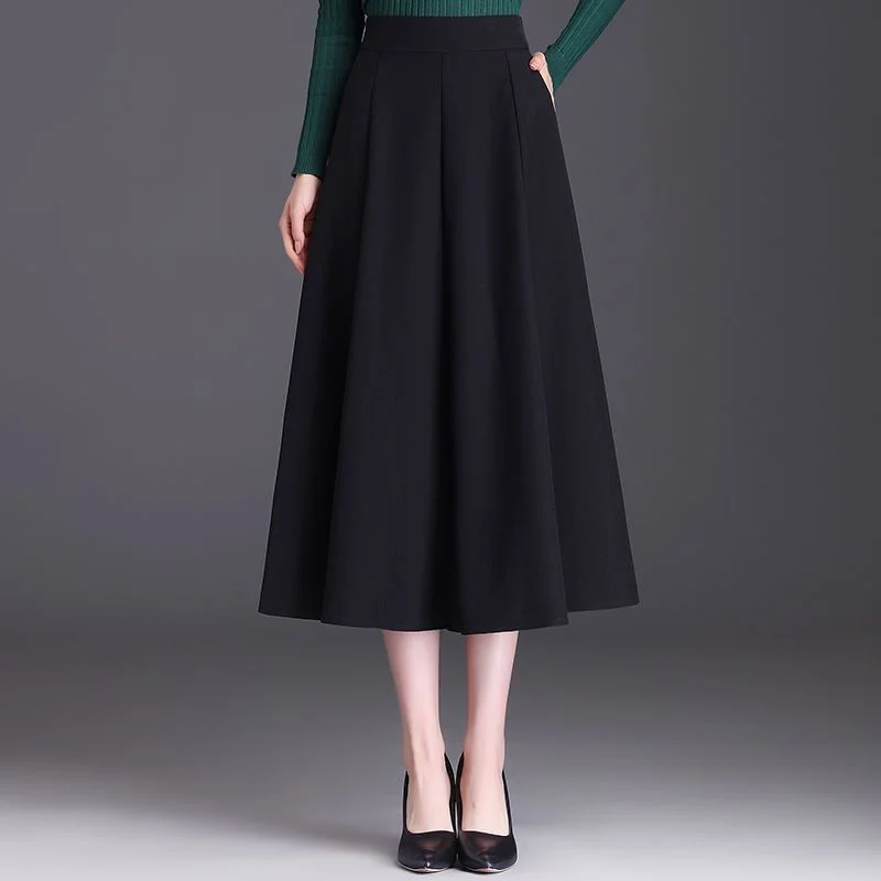 High-Waisted Slimming Umbrella Skirt - Image 6