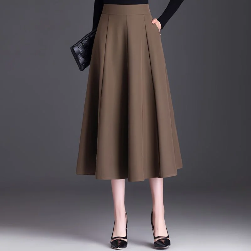 High-Waisted Slimming Umbrella Skirt - Image 7