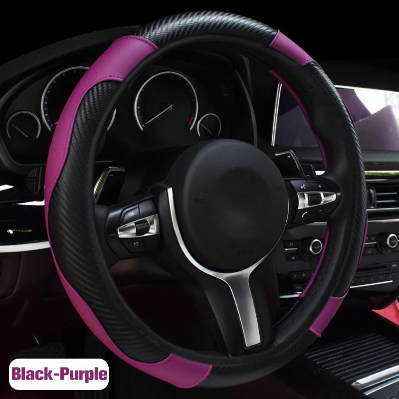 Universal Classic Non-Slip Steering Wheel Protector - Image 14