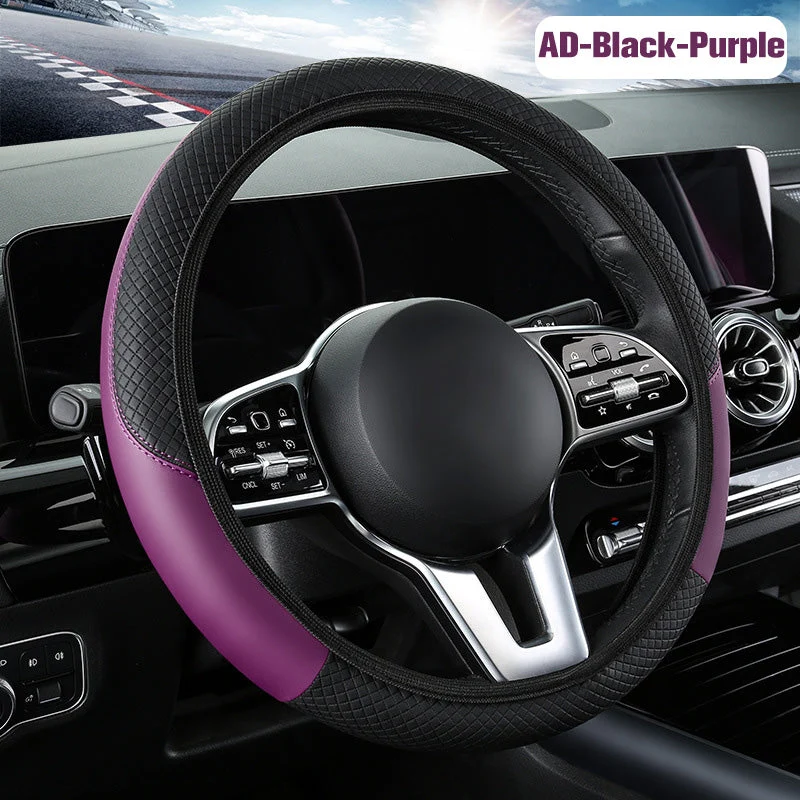 Universal Classic Non-Slip Steering Wheel Protector - Image 19