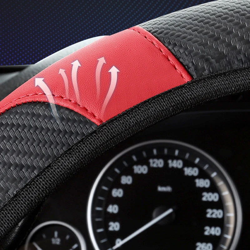 Universal Classic Non-Slip Steering Wheel Protector - Image 2
