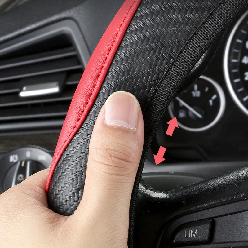 Universal Classic Non-Slip Steering Wheel Protector - Image 3
