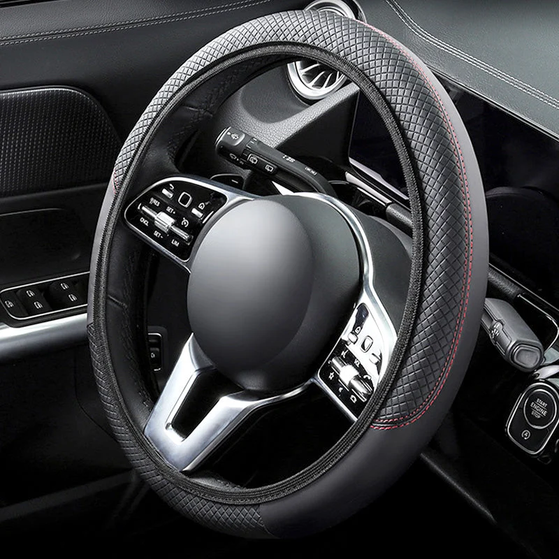 Universal Classic Non-Slip Steering Wheel Protector - Image 9