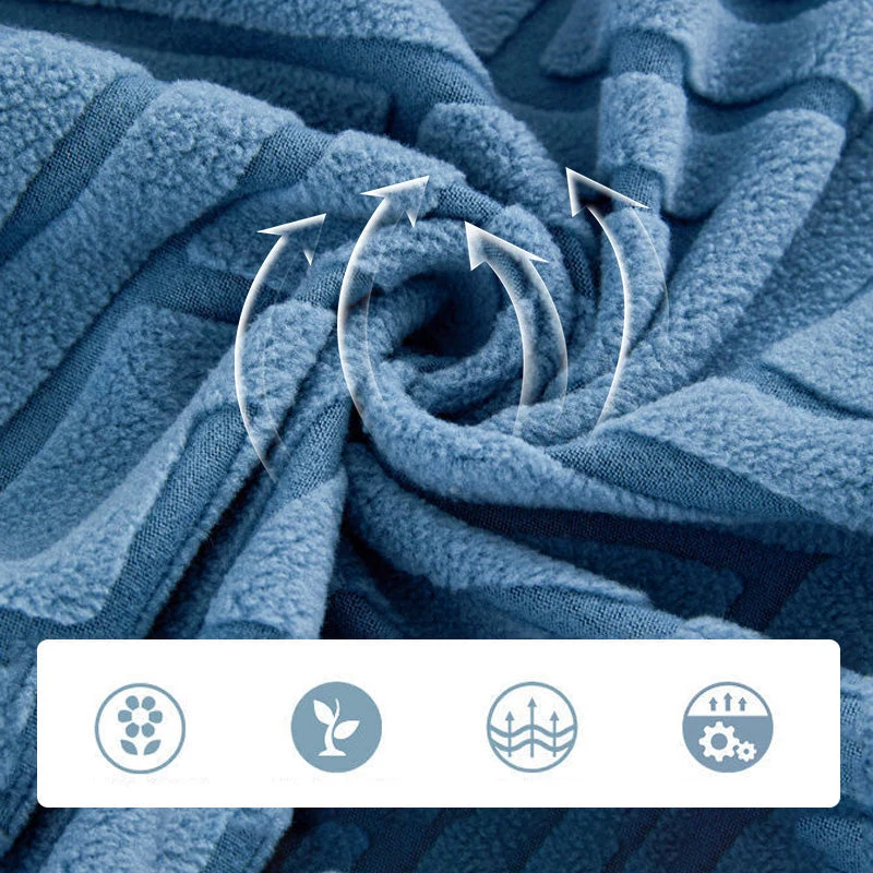 Universal Elastic Jacquard Velvet Sofa Cover - Image 5