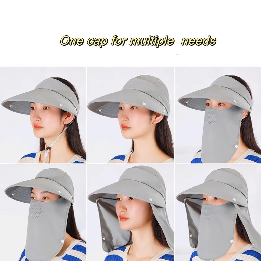 💥New Discount💥UPF 50+ Multi-Function UV Sun Protection Visor Cap - Image 2