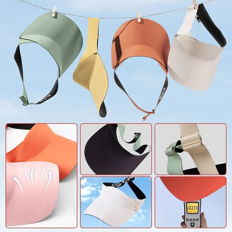 UPF50+ Large Brim UV Protection Sun Cap - Image 7