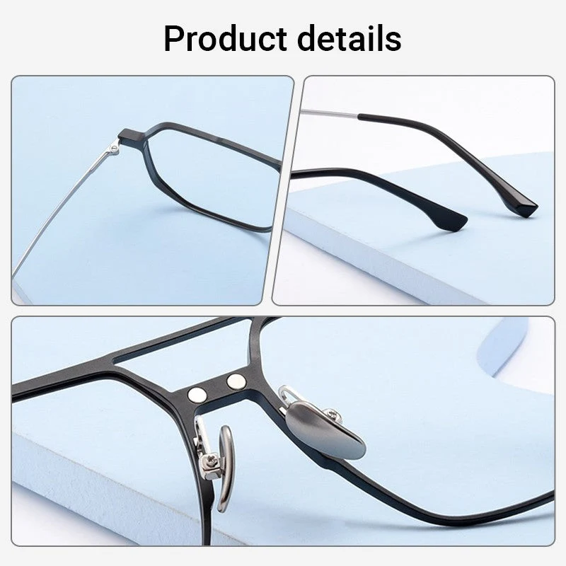 3 in 1 Vintage Magnetic Clip on Sunglasses - Image 5