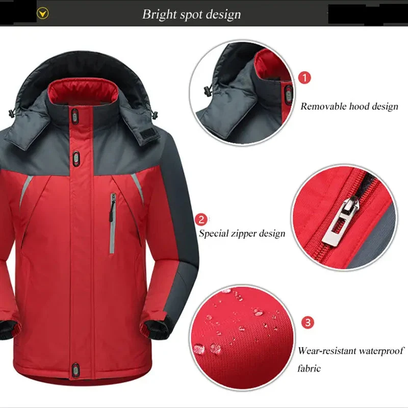 Best Gift - Men's High Quality Waterproof Jacket - Image 4