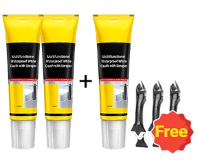 ✨Buy 2 Get 1 Free✨Multifunctional Waterproof White Caulk with Scraper - Image 11