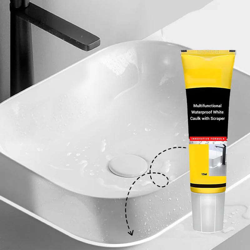 ✨Buy 2 Get 1 Free✨Multifunctional Waterproof White Caulk with Scraper - Image 2