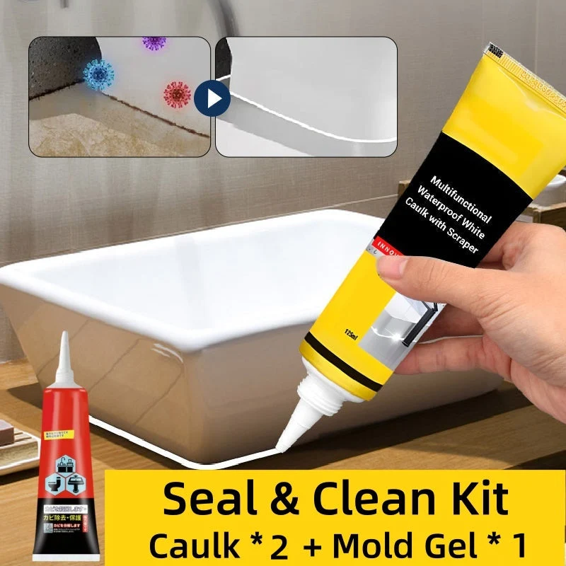 ✨Buy 2 Get 1 Free✨Multifunctional Waterproof White Caulk with Scraper - Image 9