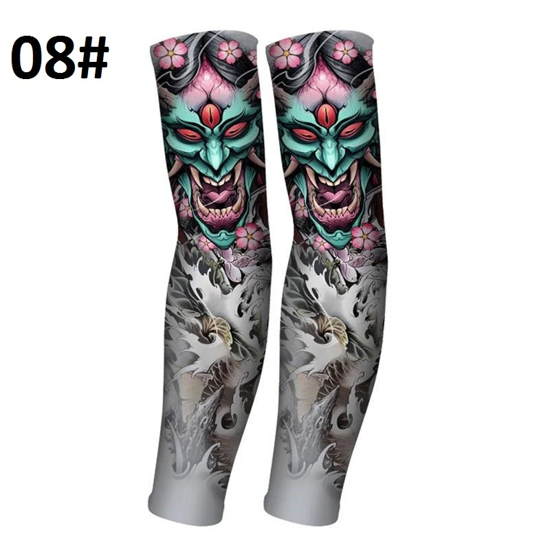 Anti-UV Ice Silk Tatoo Sleeve - Image 13