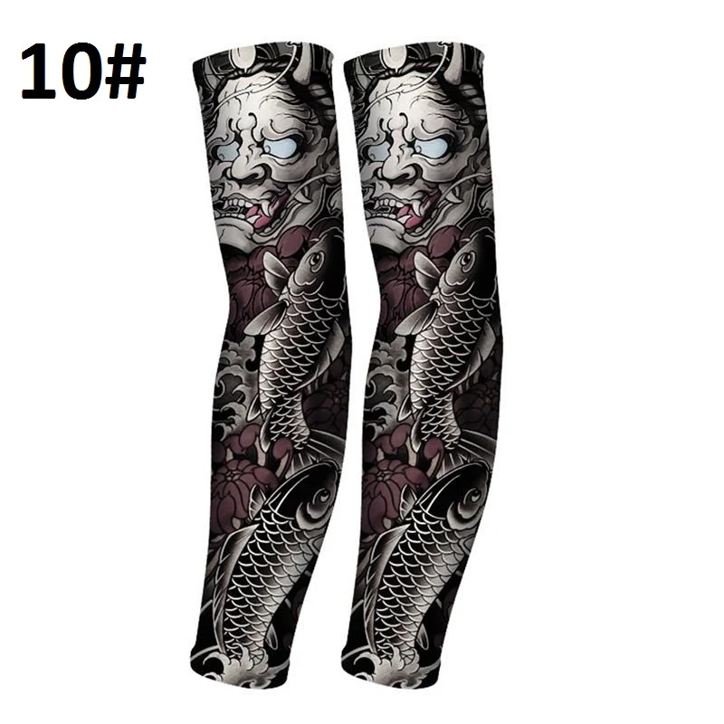 Anti-UV Ice Silk Tatoo Sleeve - Image 15