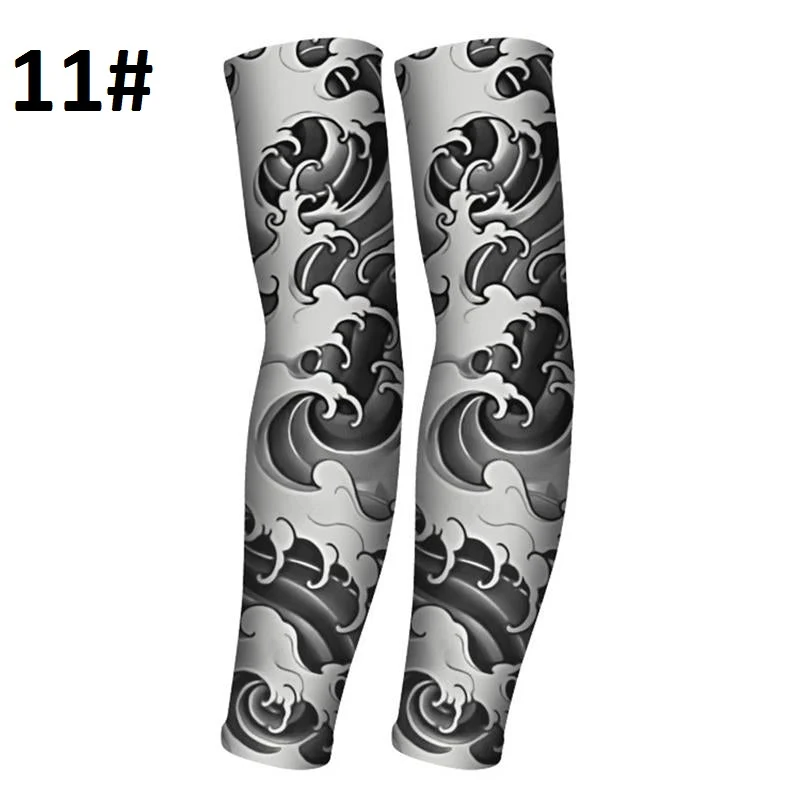 Anti-UV Ice Silk Tatoo Sleeve - Image 16