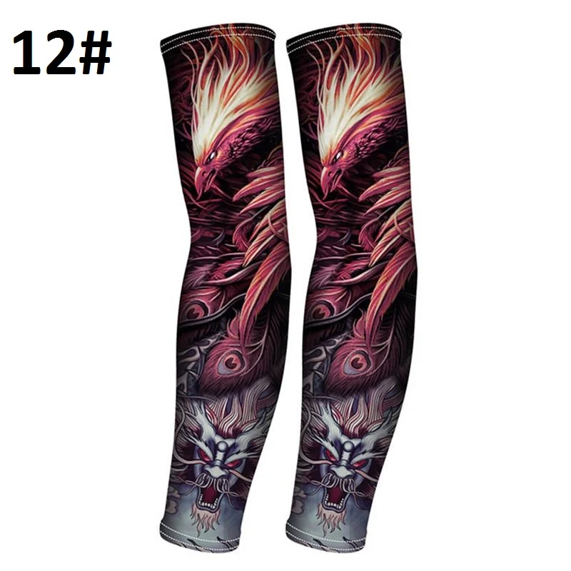 Anti-UV Ice Silk Tatoo Sleeve - Image 17
