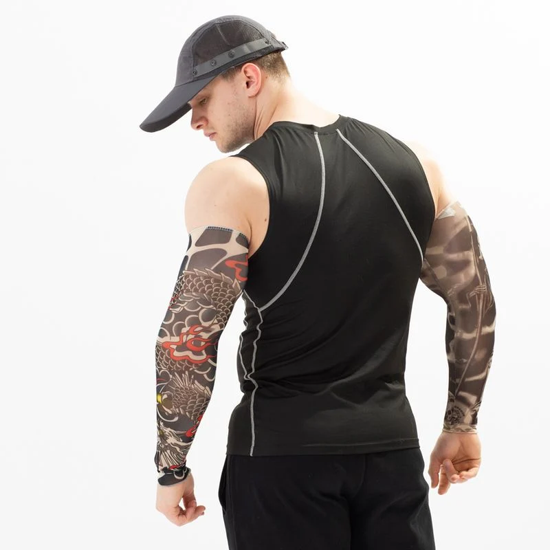 Anti-UV Ice Silk Tatoo Sleeve - Image 3