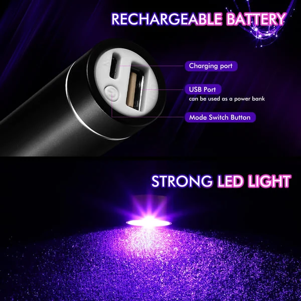 LED Rechargeable Light Whip - Image 5