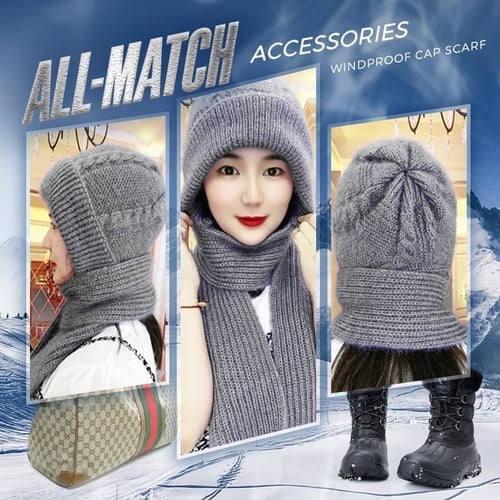 [Winter Sale⛄] Comprehensive Ear Protection Windproof Cap Scarf✨ - Image 3