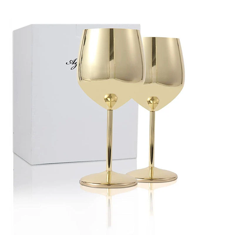 500ml Stainless Steel Wine Glasses - Image 7