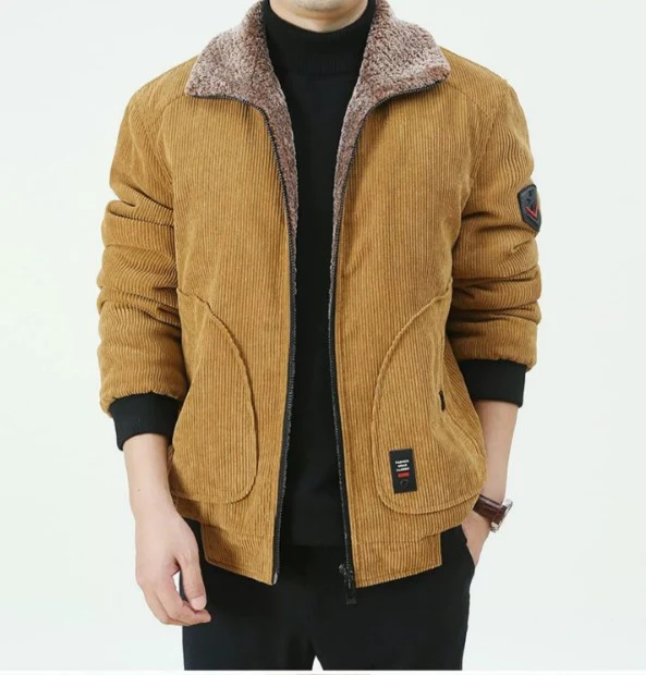 [Winter Gift] Men's Winter Warm Corduroy Jacket（FREE SHIPPING⛄） - Image 17