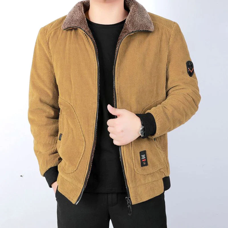 [Winter Gift] Men's Winter Warm Corduroy Jacket（FREE SHIPPING⛄） - Image 4