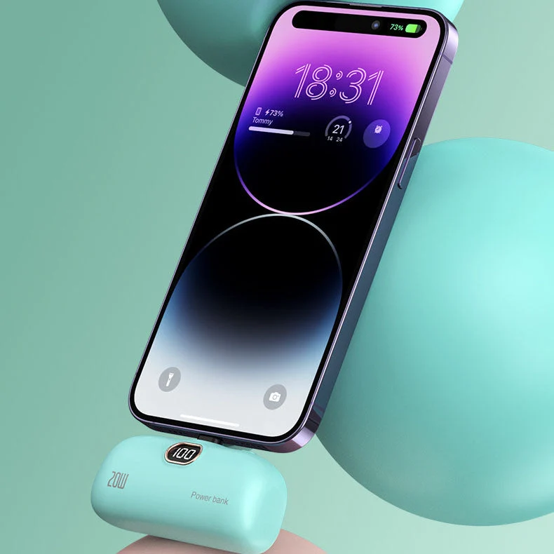 💥Portable Lipstick-size Wireless Power Bank 5000mAh